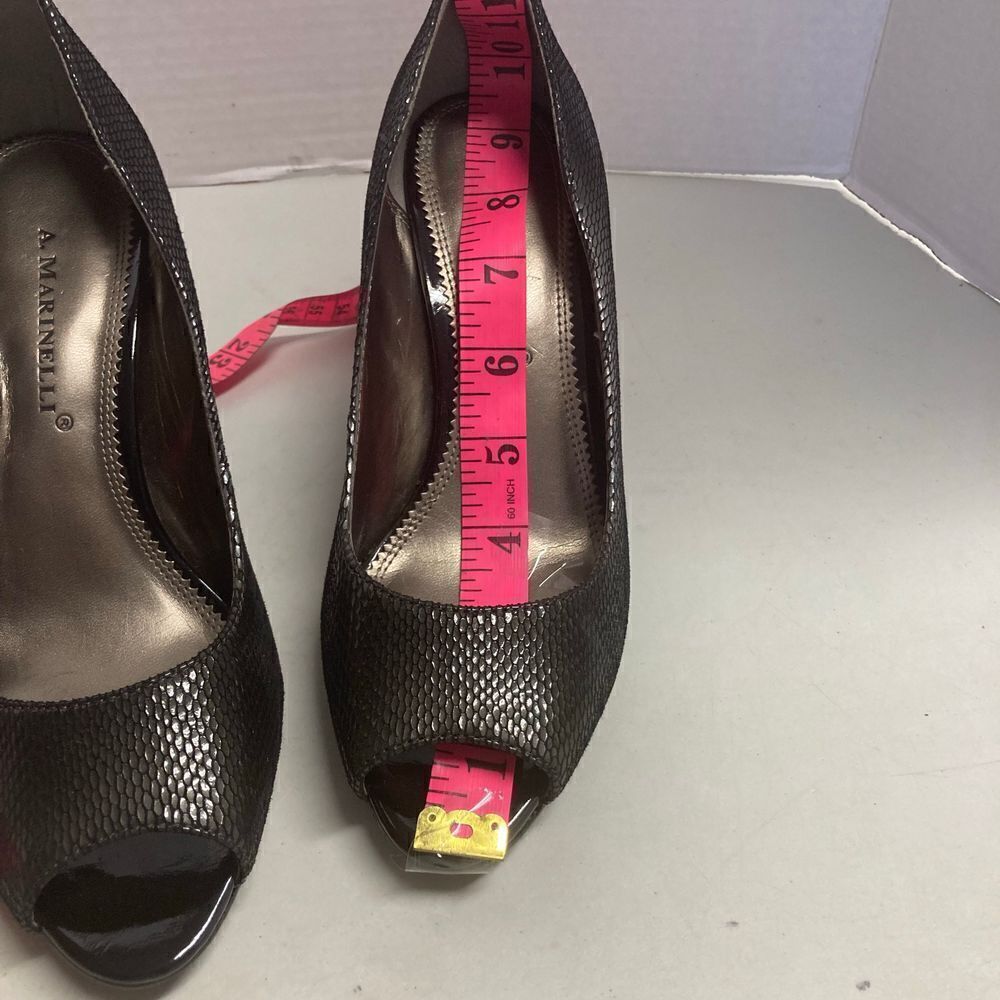 A. Marinelli Women’s Heels Size 7 Brownish Gray - Picture 7 of 12